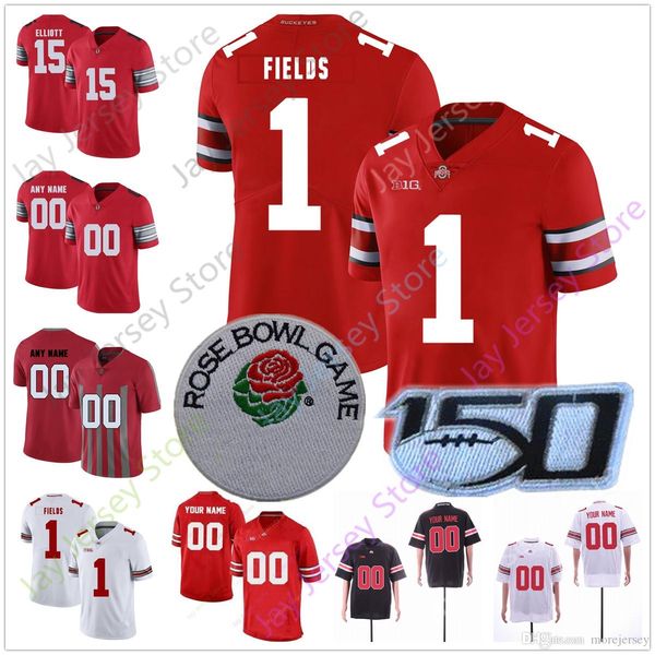 

custom 2021 ohio state buckeyes osu football jersey 68 ryan jacoby dobbins master teague iii binjimen victor chris olave k.j. hill austin ma, Black;red