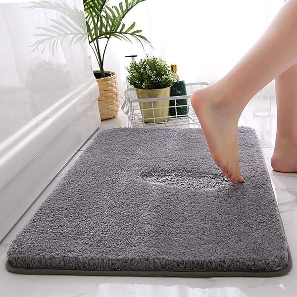 

inya soft bathroom mat rug non-slip bath mats rugs and washable rectangle bathmat floor microfiber home