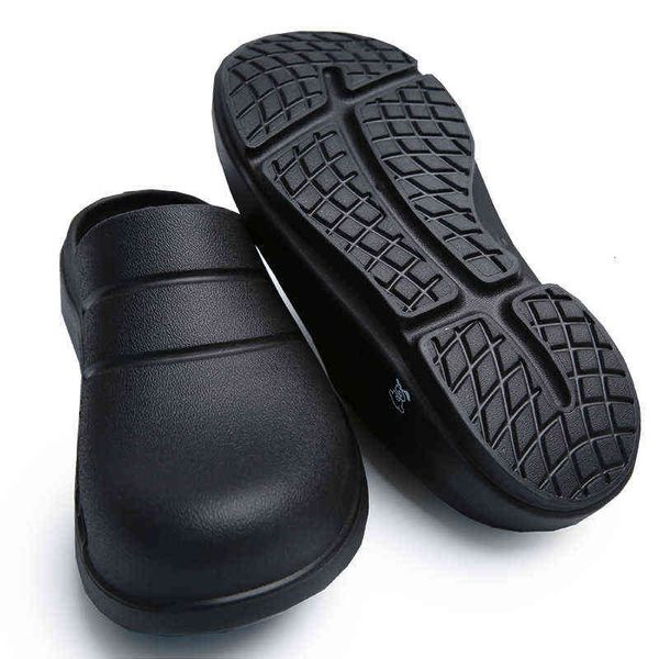 

boya shock-absorbing slippers anti-skid bottom work shoes 115, Black;brown