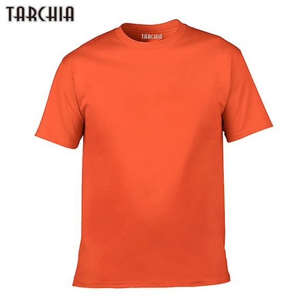 

men's t-shirts tarchia 2021 summer 100% cotton solid t shirt men causal o-neck basic t-shirt male classical 061802100, White;black
