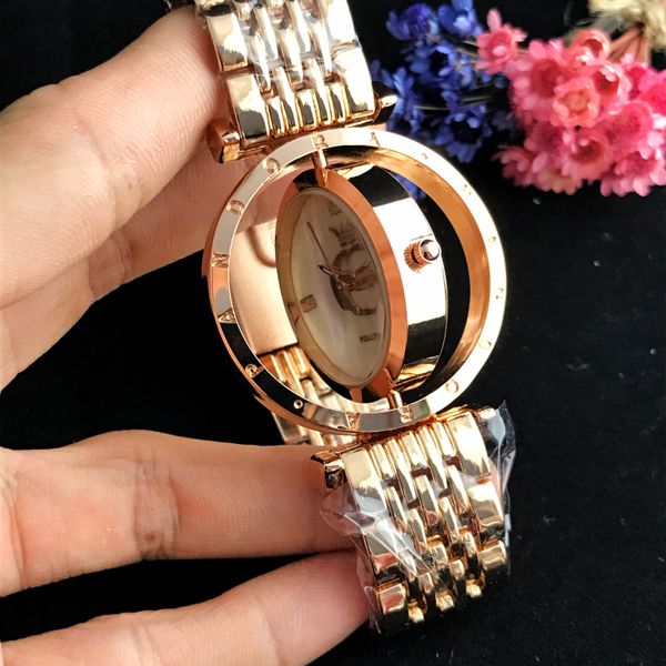 Золотые часы Женщины смотрят 38 -миллиметровое модное платье Datejust Diamond 5 Цветной циферблат из нержавеющей стали Quartz Movement2716
