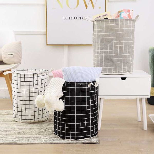 

laundry bags dirty clothes basket japanese modern simple cloth art storage household folding portable