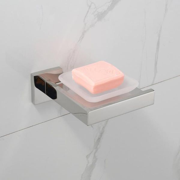

liquid soap dispenser bright polishing dish stainless steel square holder with silver bathroom accessories kj71507yin