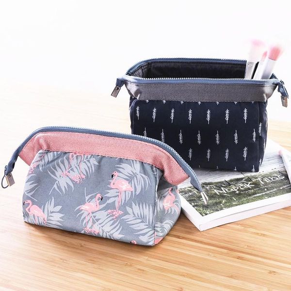 

storage bags flamingo korean version travel multifunction wash and garbage-bag, portable multifunctional bag cosmetic pouch