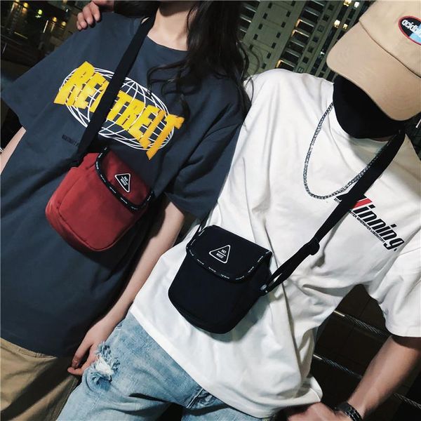 

waist bags men nylon cross body bag flap shoulder for women summer phone pouch