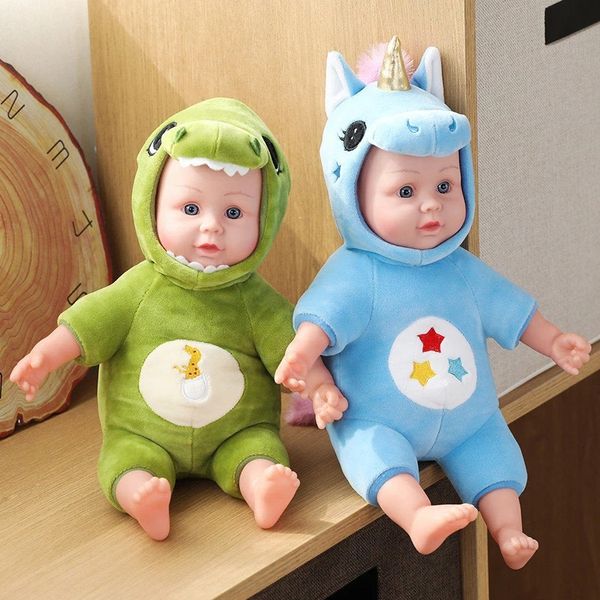 Kawaii Bebek Oyuncakları Yumuşak Peluş Kızlar Için Sevimli Simülasyon Yastık Dolması Hayvan Bebek Arkadaşı Bebek Sevgililer Günü Çocuklar Hediyeler