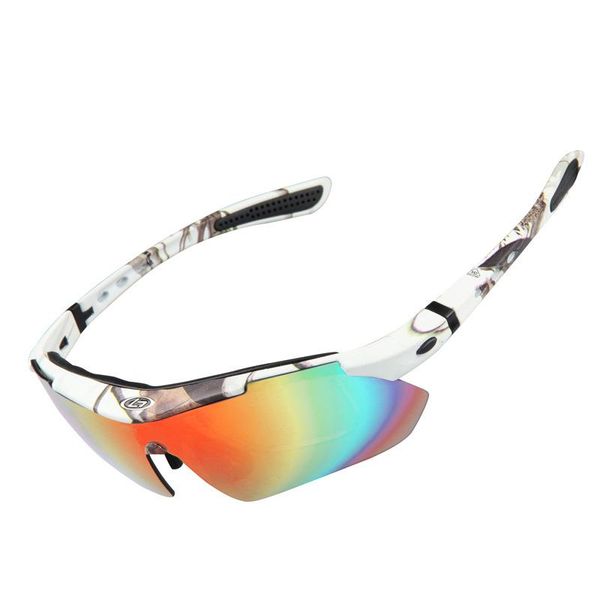 

outdoor eyewear 5 lens polarized cycling sunglasses men women uv400 sport glasses road bike ciclismo sports