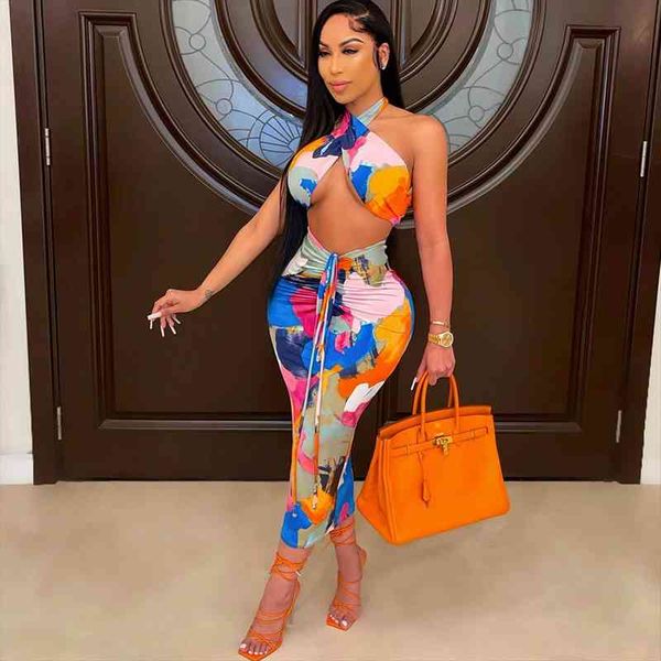 

crop long skirts womens tracksuits suits two piece set party 2 outfits halter off shoulder ruched beach skirt, Gray