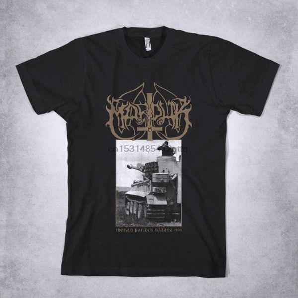 

shirt world panzer battle 1999 marduk band black metal tshirt men's t-shirts, White;black