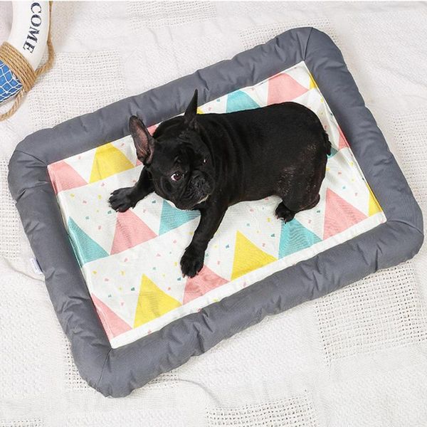 

kennels & pens portable cat dog puppy cool cushion soft mat pet home sleeping bed house nests protector pad