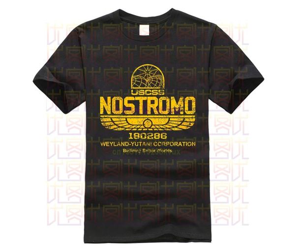 

men's t-shirts nostromo t-shirt short sleeve, White;black