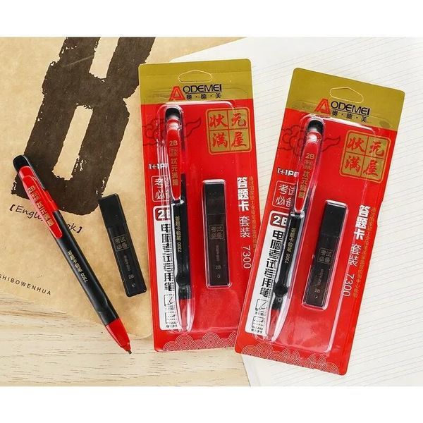

special 7300 2b automatic pencil card square set for odme students to fill in and answer qutions