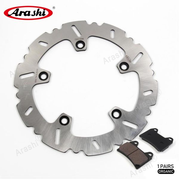

motorcycle brakes arashi cnc rear brake disc rotor pad for f 800 gt 2013-2021 disks rotors pads f800gt 2013 2014 2021