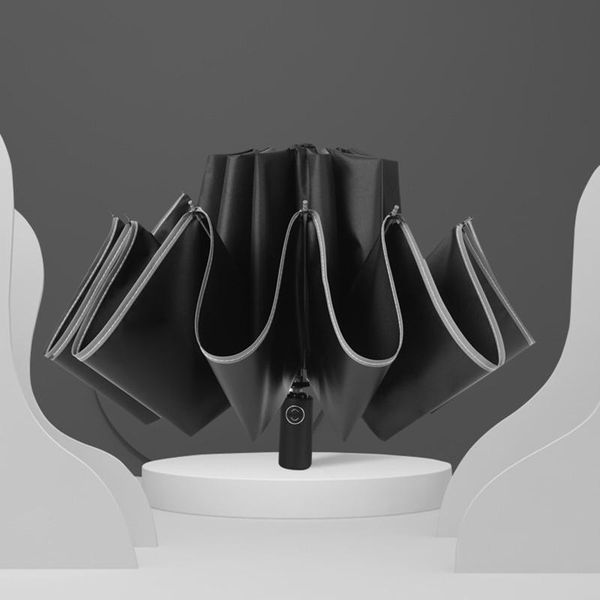 

umbrellas lnverted inverted umbrella, windproof and foldable 10 rows