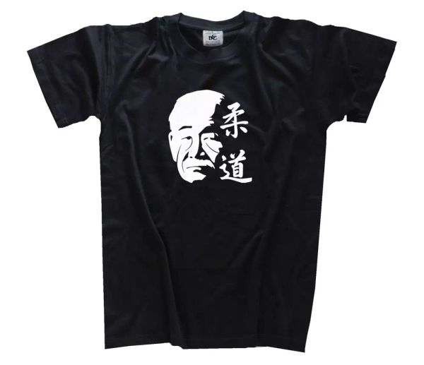 

judo - jigoro kano judoka martial arts t-shirt s-xxxl, White;black