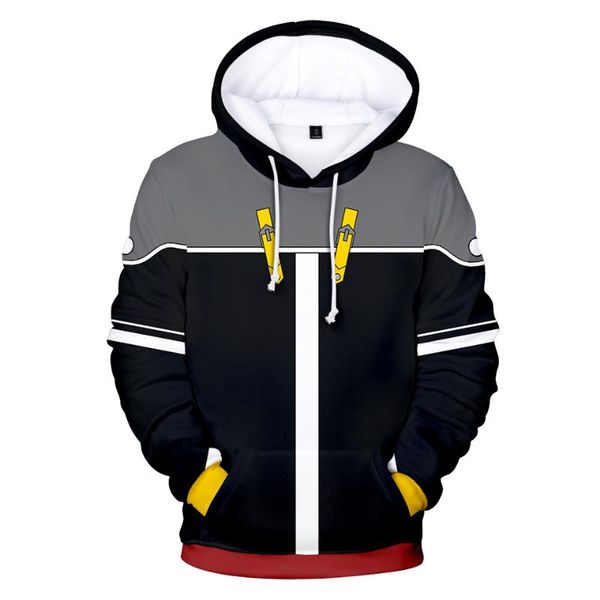 

men's hoodies & sweatshirts cool kingdom hearts 3d men women sweatshirt pullover harajuku anime casual long sleeve, Black