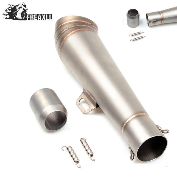 

motorcycle exhaust system universal abrasive escape with db killer modified scooter pipe muffle for husqvanrna smr450 2003-2004