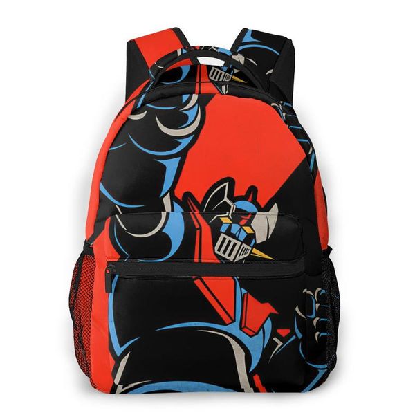 

backpack mazinger z for girls boys travel rucksackbackpacks teenage school bag