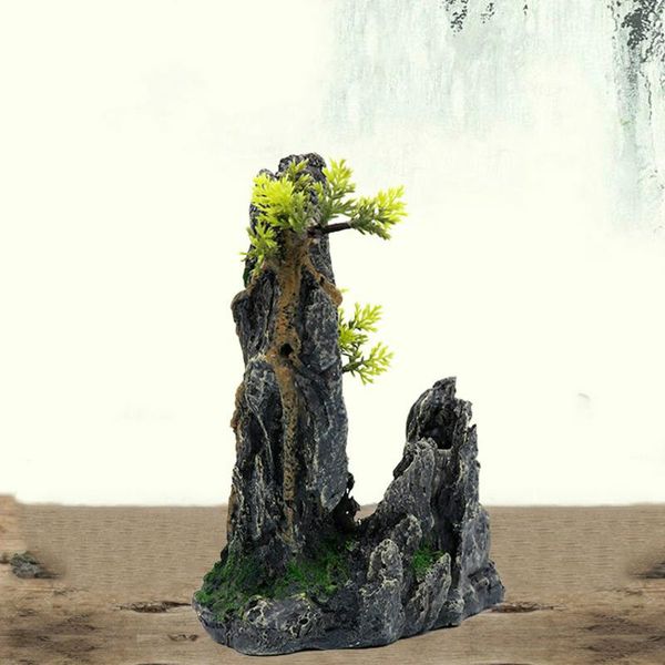 

aquarium rockery decoration stone simulation fish tank landscaping ornament lsandscape aquascape decor accessories decorations