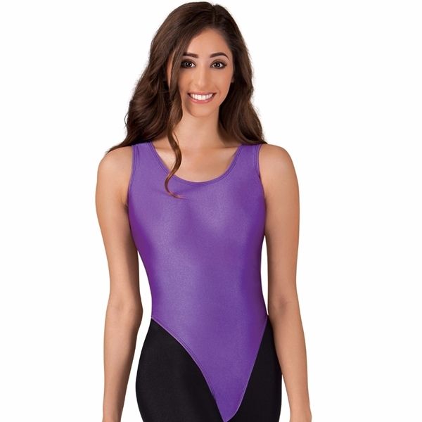 

women's nylon lycra tank thong leotard for gymnastics leotards girls ballet dance spandex skin tights garment, Black;red