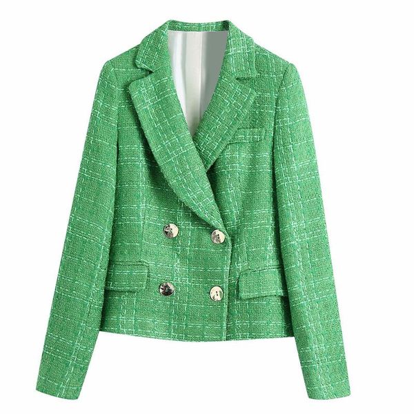 

women's two piece pants [ewq] korea chic casual trendy women lapel fashion double-breasted suit jacket + loose high-waist shorts autumn, White