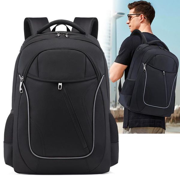 

backpack man oxford large capacity fit 17 inch lapusb charging multi-layer travel bag anti-thief mochila backpacks school