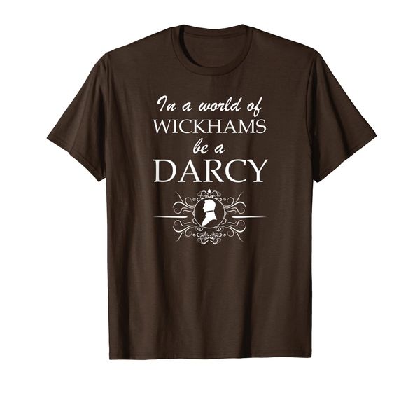 

Jane Austen T-Shirt Wickham or Darcy Pride Prejudice, Mainly pictures