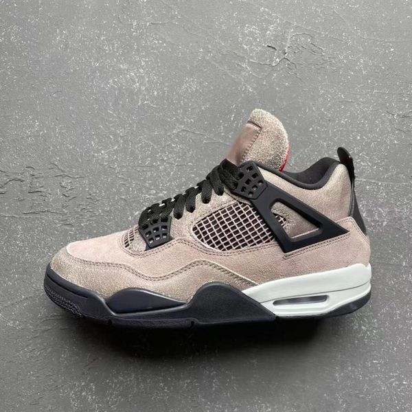 

2021 high version 4s olive green black designer man basketball shoes iv cactus jack fashion trainers friends and family with box size40-47.5