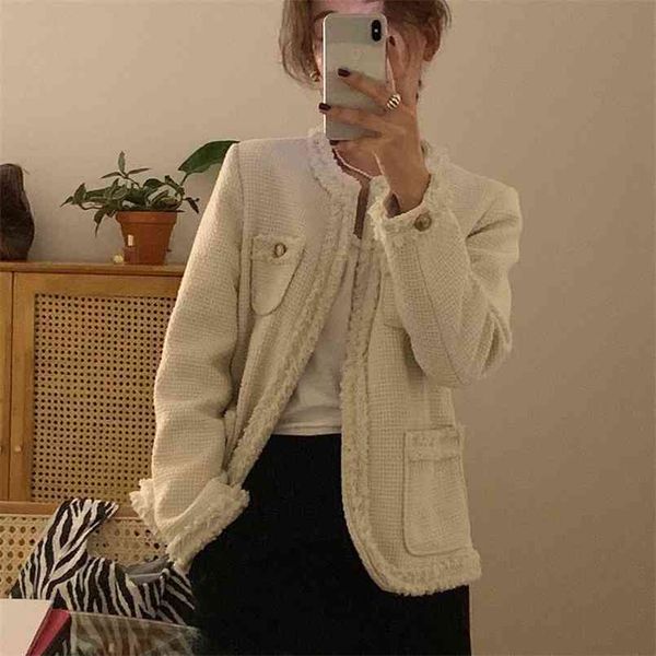 

winter coat womens oversize fashion cashmere wool coats outerwear female short thickening warm woolen overcoat women trench 210423, White;black