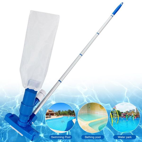 

pool & accessories swimming vacuum cleaner cleaning disinfect tool suction head pond fountain spa brush with handle