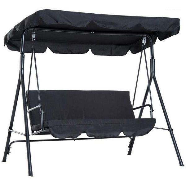 

shade swing canopy kit, patio replacement cover, seat black1