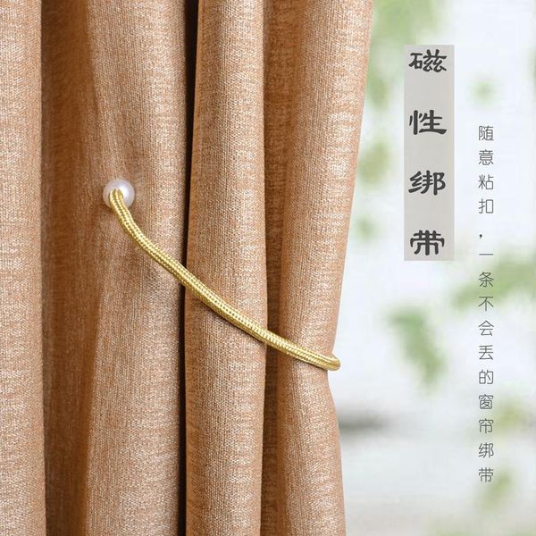 

other home decor decorative accessories double bead room curtain magnetic cord tie buckle 6pc/lot