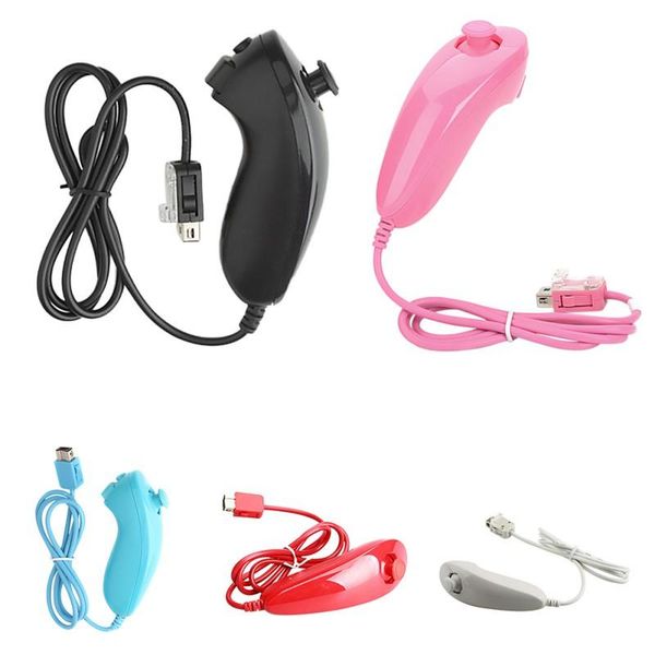 

game controllers & joysticks nunchuck gamepad controller remote for wii nunchunk usb port pubg switch lite