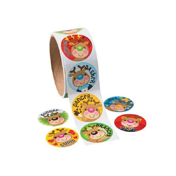 

100-500pcs 1inch cartoon animal children sticker label thank you cute toy game stickers diy gift sealing label decoration supp