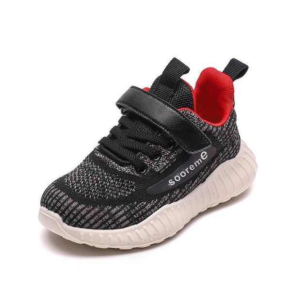 

athletic kids shoes trainers basketball boys footwear children d411, Black