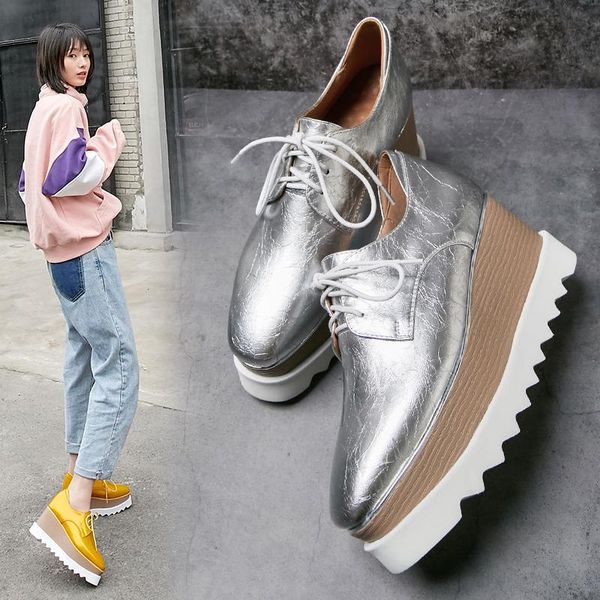 

women shoes wrinkled patent leather plus size 22-26 cm length pumps high heels ladies bright color dress, Black