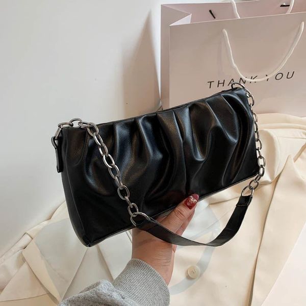 

evening bags chain women shoulder bag female pu leather casual women's 2021