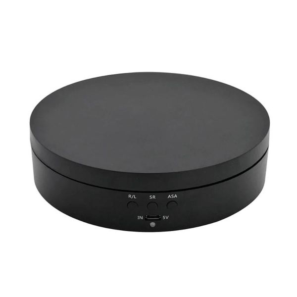 

watch pography 360 degree revolving platform motorized turntable 4kg load bearing battery usb powered rotating display stand other home deco