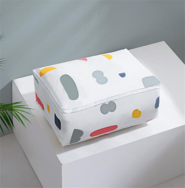 

storage bags portable folding quilts organizer washable clothes quilt dust bag closet