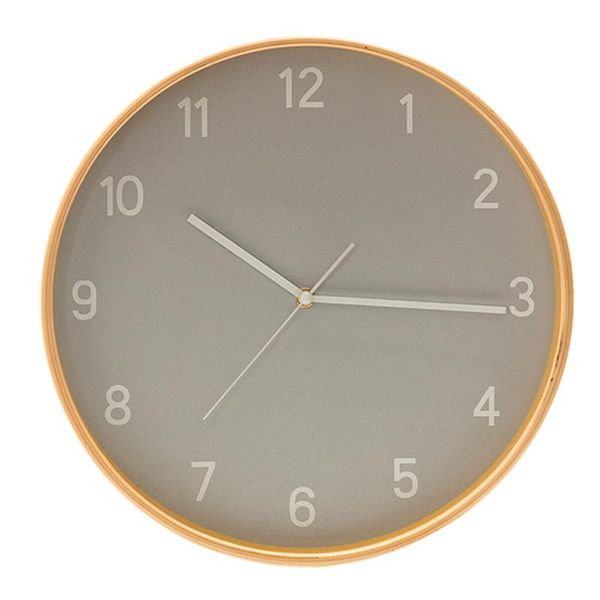 

wall clocks nordic modern clock wood silent home decor watches creative living room decoration gift orologio da parete