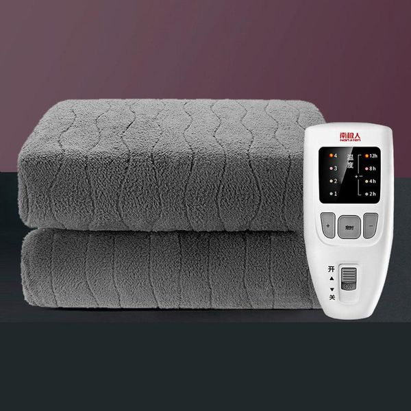 

blankets washable double electric blanket queen 220v heater winter heating manta de inverno antistatic