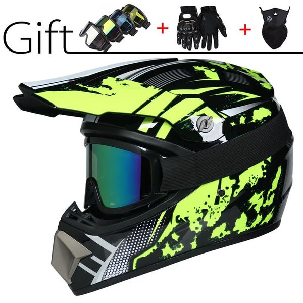 

motorcycle helmets off road dirt bike helmet motocross racing downhill mountain suitable for kid dot