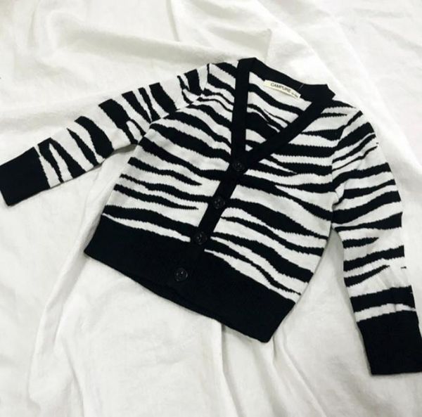 

cardigan baby boy zebra for spring autumn toddler girls sweaters kids knitted jacket children long sleeve clothes gifts, Blue