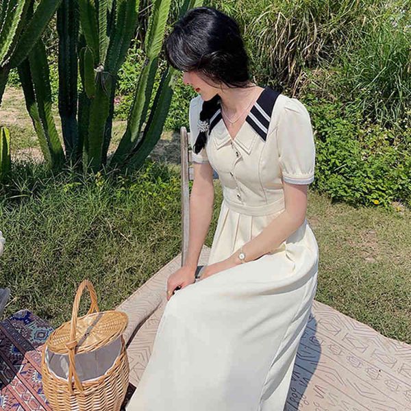 

casual dresses office lady long for women elegant chic double-layer female french slim vintage designer korean dress tmo2, Black;gray