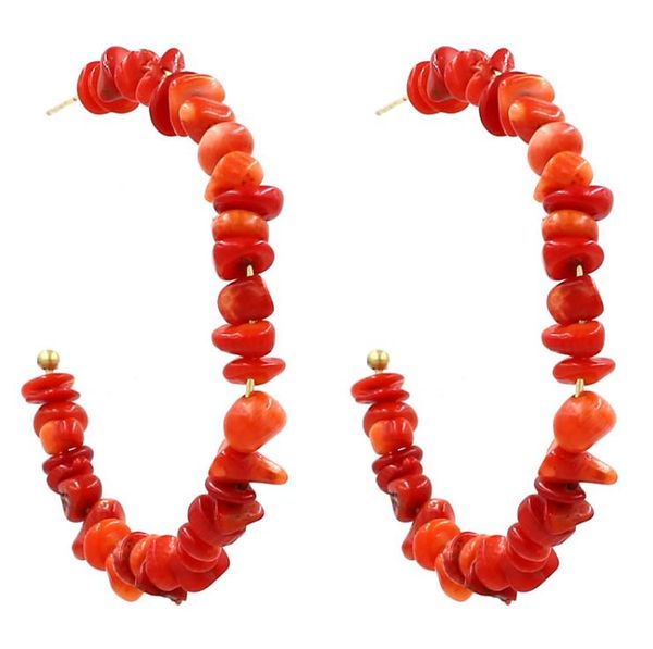 

bohemian ethnic style arrival clip-on & screw back earrings colorful gemstone earring fashion for women t02, Silver