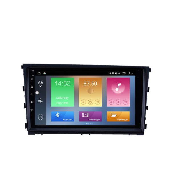HYUNDAI MistRA için Android Araba DVD Oynatıcı 2013-2016 Navigasyon Radyo Multimedya Sistemi 9 Inç Arka Kamera Bluetooth Wifi ile Destek Direksiyon Tekerlek Kontrolü