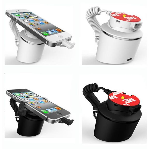 

chargeable cell phone security stand mobile secure burglar alarm system display holder anti-theft for retail shop systems
