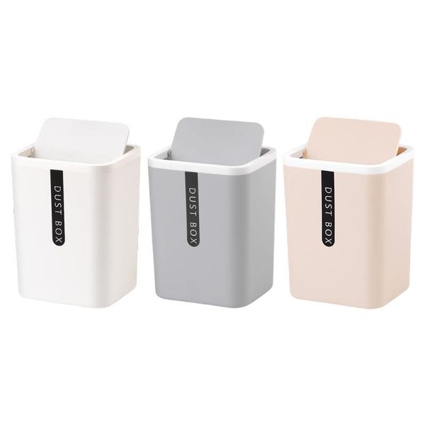 

waste bins mini desktrash can tableplastic bin with lid garbage basket decor