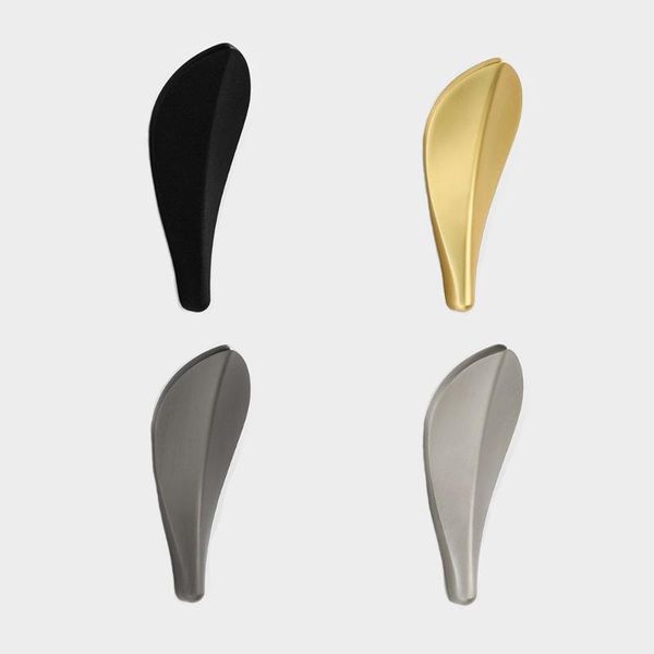 

hooks & rails durable wall-mounted creative bedroom closet nordic style decoration hanger wall hanging leaf shaped keys rack