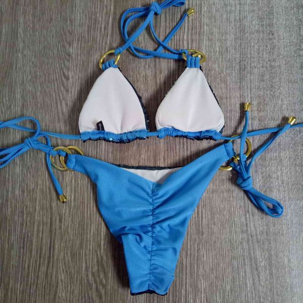 

brazilian bikini set sequin swimwear women push up swimsuit beach wear bathing suit ruching bum biquinis trajes de bano e990by